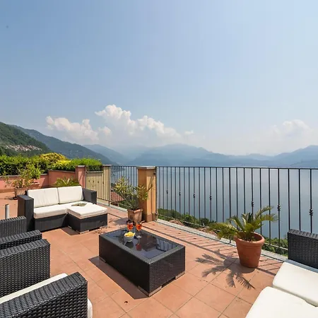 Apartment In Oggebbio With Lake Maggiore Views, Cleaning Included * Oggebbio